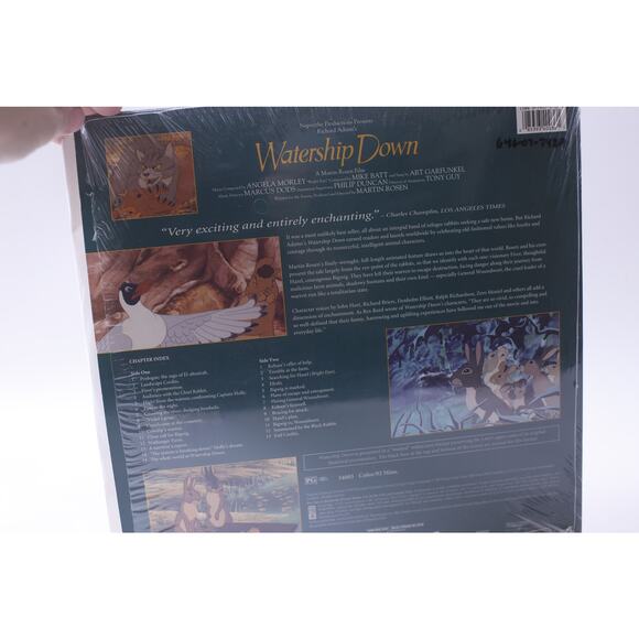 Watership Down, Widescreen, Warner Home Video, 1994, Excellent, LaserDisc, Digit - Picture 3 of 3